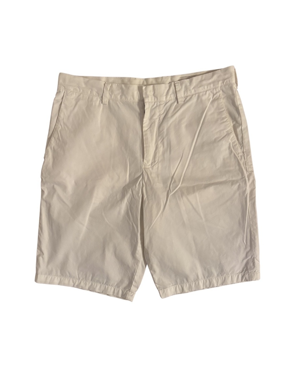 Club Monaco Classic White Chino Shorts